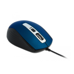 DeLOCK 12621 Optical 5-button Mouse USB Type-A blue Fiche technique