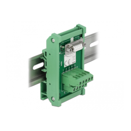 DeLOCK 66038 Interface Module for DIN Rail Fiche technique | Fixfr