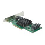 DeLOCK 90439 PCI Express x8 Card to 4 x internal SFF-8643 NVMe - Low Profile Form Factor Fiche technique