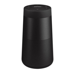 Bose SoundLink Revolve Noir Enceinte Bluetooth Manuel du propriétaire | Fixfr