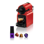 Krups Inissia Red Ruby YY1531FD Nespresso Manuel du propri&eacute;taire