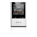 Philips SA2VBE08S/02 GoGEAR Baladeur MP4 Manuel utilisateur