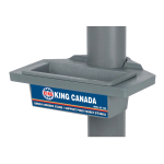 King Canada SS-150 BENCH GRINDER STAND Manuel utilisateur