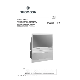 Thomson RP-ITC222 Manuel utilisateur | Fixfr