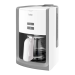 Beko CFM6151W Cafeti&egrave;re / Percolateur Manuel du propri&eacute;taire