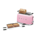 Smeg TSF02PKEU Toaster Manuel du propri&eacute;taire