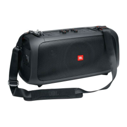 JBL PARTYBOX ON THE GO Enceinte sans fil Bluetooth Manuel du propriétaire | Fixfr