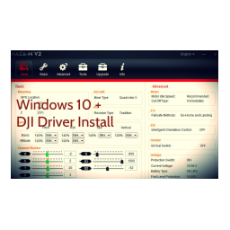 dji Naza-M Assistant Software Manuel utilisateur | Fixfr