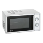 Bartscher 610836 Microwave 23L, 900W Mode d'emploi