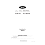 AGA DC3 DC5E Guide d'installation