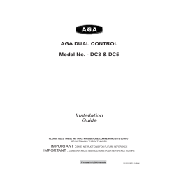 AGA DC3 DC5E Guide d'installation | Fixfr