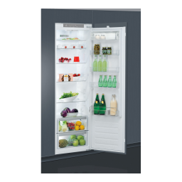 Whirlpool ARG 560/A+ Refrigerator Manuel utilisateur | Fixfr