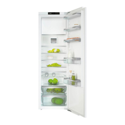 Miele K 7764 E Réfrigérateur encastrable Manuel utilisateur | Fixfr