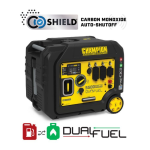 Champion Power Equipment 201243 5500-Watt Dual Fuel Inverter with CO Shield&reg; Manuel utilisateur
