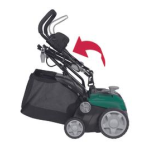 Ferrex F-EVL 1536-2 Electric Scarifier-Lawn Aerat. Mode d'emploi