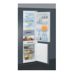 Whirlpool ART 883/A+/NF Fridge/freezer combination Manuel utilisateur | Fixfr