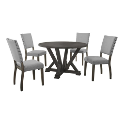 OSP Home Furnishings BEKCT-AW Berkley 5-Piece Set Table Chairs Mode d'emploi | Fixfr