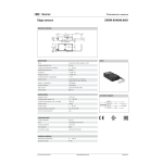 Baumer ZADM 034I240.0023 Edge sensor Fiche technique