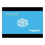 Schneider Electric Unity Loader Mode d'emploi
