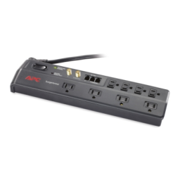 Schneider Electric Performance SurgeArrest Power-Saving P11GTV Mode d'emploi | Fixfr