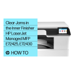 HP LaserJet Managed MFP E72425-E72430 series Guide d'installation