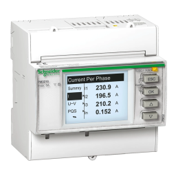 Schneider Electric Current Meter Mode d'emploi | Fixfr