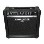 Behringer GM108 Manuel utilisateur