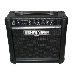 Behringer GM108 Manuel utilisateur | Fixfr