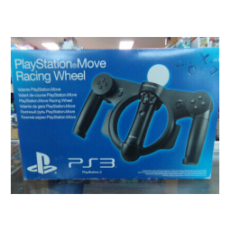 Sony PS3 Volant de course PlayStation Move CECHYA-ZWA1 Mode d'emploi | Fixfr