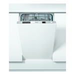 Whirlpool ADGI 792 FD Dishwasher Manuel utilisateur