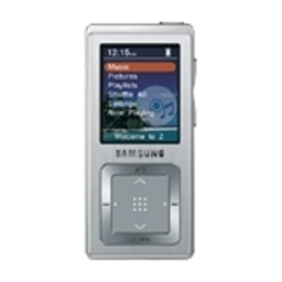 Samsung YP-Z5QB/XFA Manuel utilisateur | Fixfr