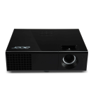 Acer X1140A Projector Manuel utilisateur