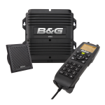 B&amp;G V90 VHF Installation manuel