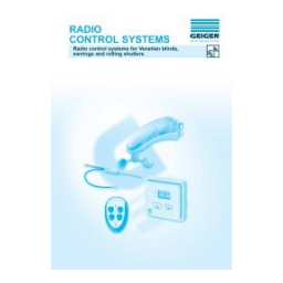GEIGER Radio-controlled hand transmitters GF1601SN Mode d'emploi | Fixfr