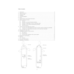 GEIGER Awning controller GF0023 Mode d'emploi | Fixfr