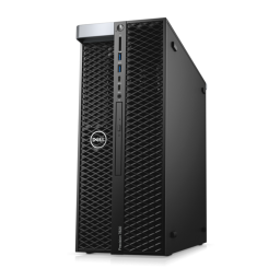 Dell Precision 7820 Tower workstation Manuel du propriétaire | Fixfr