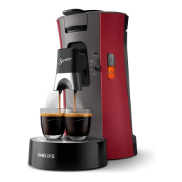 Philips CSA230/10R1 SENSEO® Select Machine à café à dosettes Manuel utilisateur | Fixfr