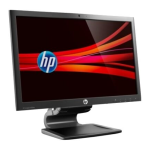 HP Compaq LA2206xc 21.5-inch Webcam LCD Monitor Manuel utilisateur