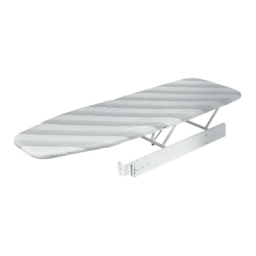 Hafele 568.60.710 Ironfix® Ironing Board  Mode d'emploi | Fixfr