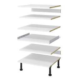 GoodHome 60cm Wide Appliance Shelf Pack Manuel utilisateur | Fixfr