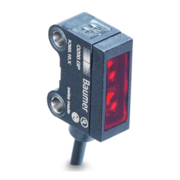 Baumer O200.RP.T-NV1T.72NV/H006 Retro-reflective sensor Fiche technique | Fixfr