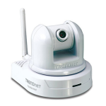 Trendnet TV-IP410W SecurView Wireless Pan/Tilt/Zoom Network Camera Fiche technique