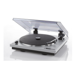 Thorens Mini Turnable Manuel utilisateur | Fixfr