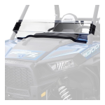 Kolpin 2771 UTV Windshield - Half-Fixed - Polaris RZR 900/XP900/1000/XP1000 Manuel du propri&eacute;taire