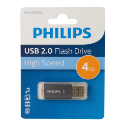Philips FM04FD180B/00 Clé USB Manuel utilisateur | Fixfr
