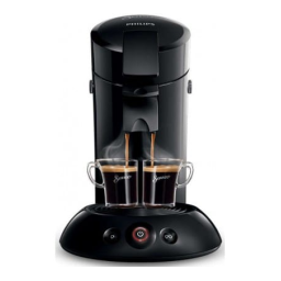 Philips HD7817/61 Original Machine à café à dosettes Manuel utilisateur | Fixfr