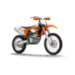 KTM 350 SX-F EU 2012 MX Bike Manuel utilisateur