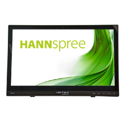 HANNspree HP246PJB Manuel D'utilisation | AI Chat & PDF Access | Fixfr