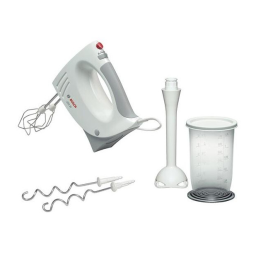 Bosch MFQ3540 Batteur Product fiche | Fixfr