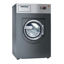 Miele PWM 907 Lave-linge prof Mode d'emploi | Fixfr